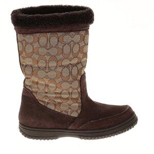 Coach Signature Sherman Faux Fur-lined Cold Weather Boot